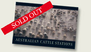 'Bullocks in the dust' Greeting Card